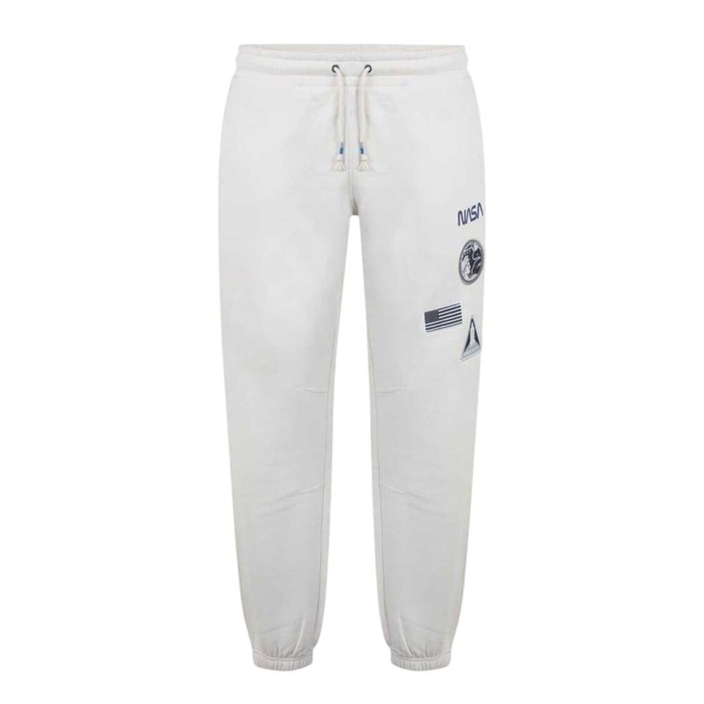 NASA Mens Washed NASA Slim Joggers / Off White